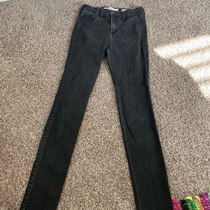 Hollister Black Skinny Jeans